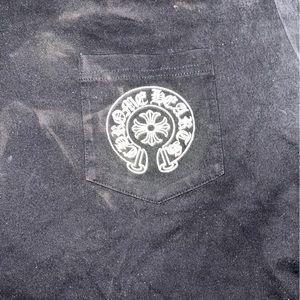 Chrome Hearts Horse Shoe Logo Pocket T-Shirt